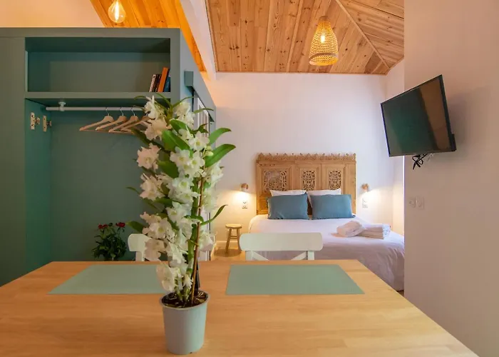 דירה Welcom Apparts-chic Et Intimiste-100m Du Port לה-טסט-דה-בוש