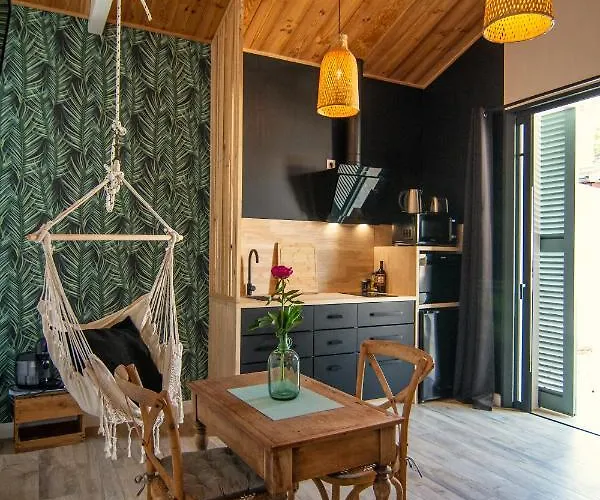 דירה Welcom Apparts-chic Et Intimiste-100m Du Port לה-טסט-דה-בוש